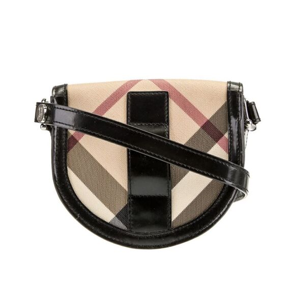 BurberrySuper Nova Check Pattern Crossbody Bag - Picture 3 of 5